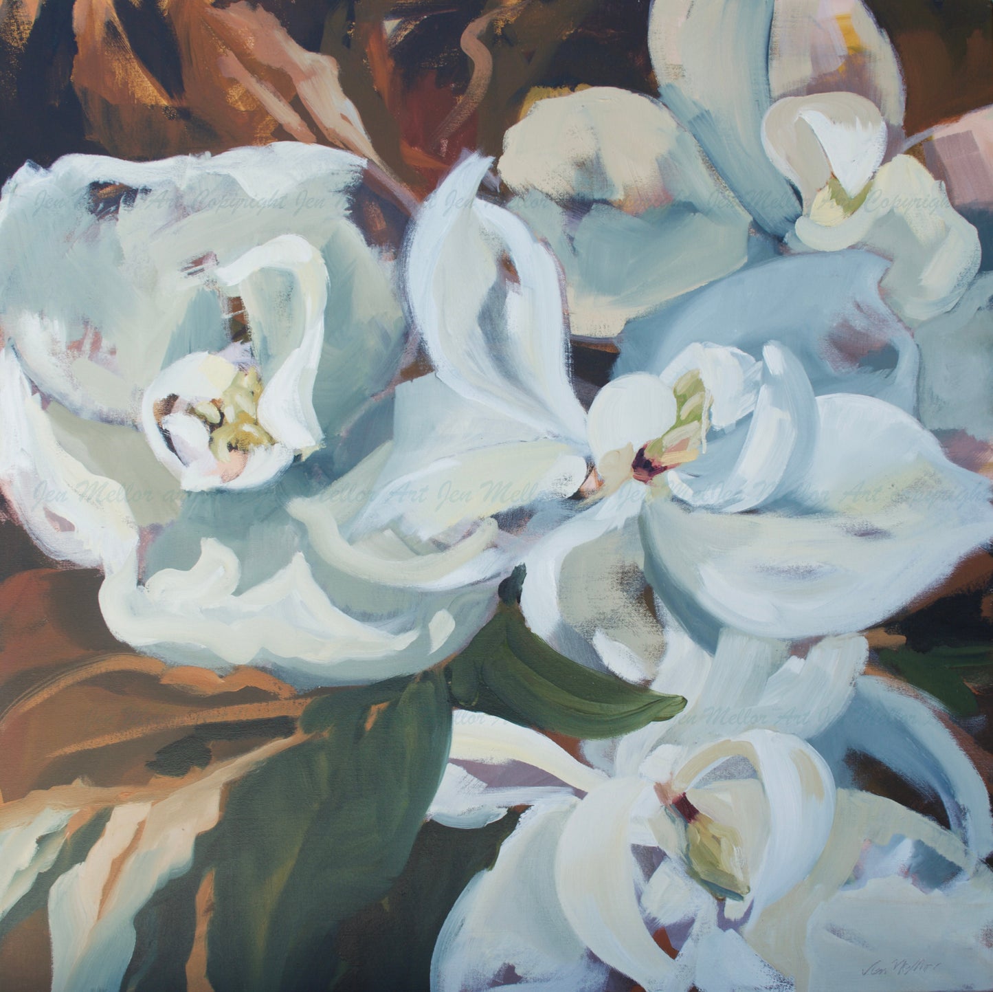Flowering Magnolias