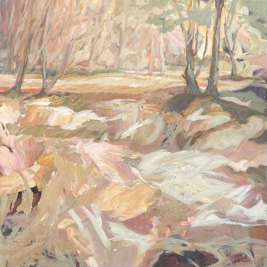 Sun bleached bushland