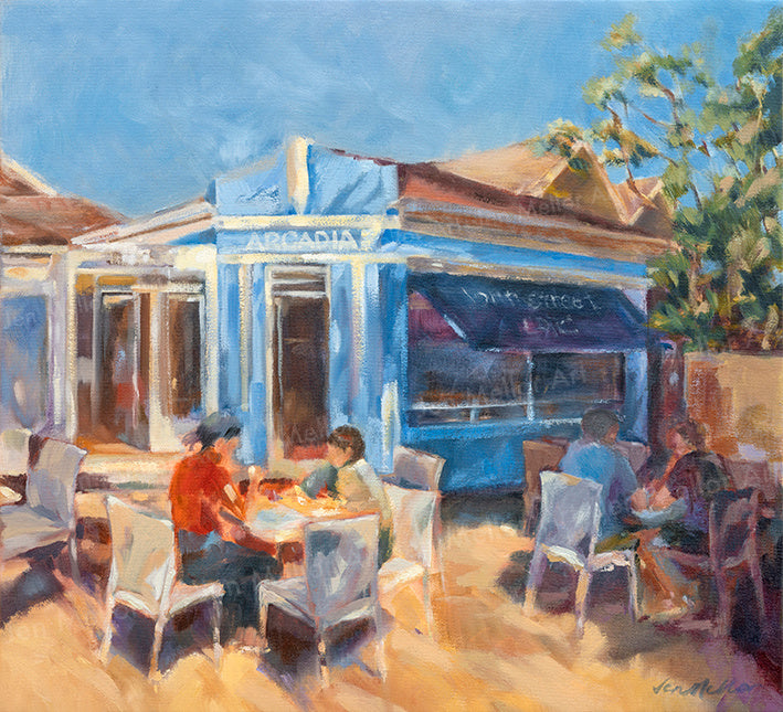 John St Cafe, Cottesloe, Perth - Limited Edition Print