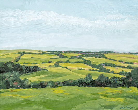 Rolling Hills - Limited Edition Print